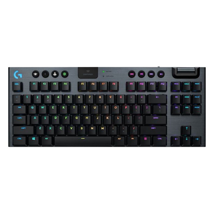 Logitech G - Teclado mecánico inalámbrico RGB LIGHTSPEED Logitech G915 para Gaming