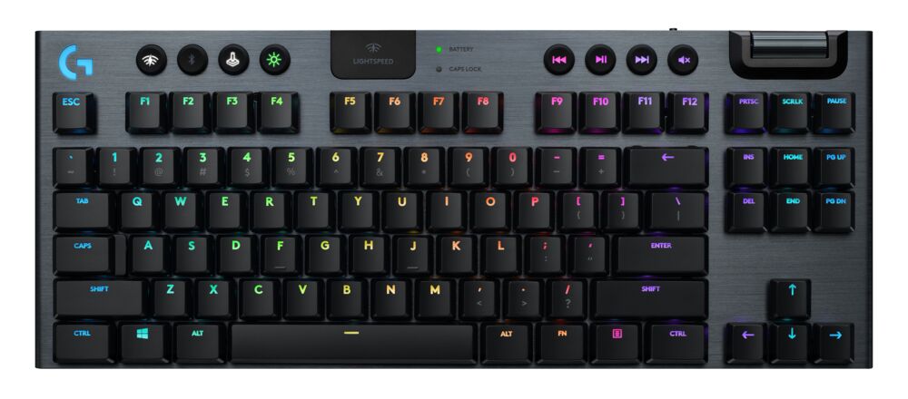 Logitech G - Teclado mecánico inalámbrico RGB LIGHTSPEED Logitech G915 para Gaming