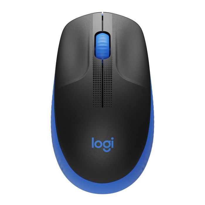 Logitech - Mouse inalámbrico de tamaño normal  M190 | Azul