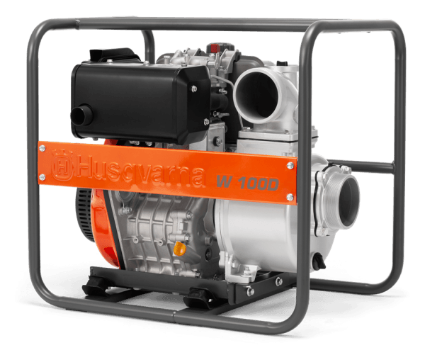 Husqvarna - Motobomba de Agua 4pulg l Naranja