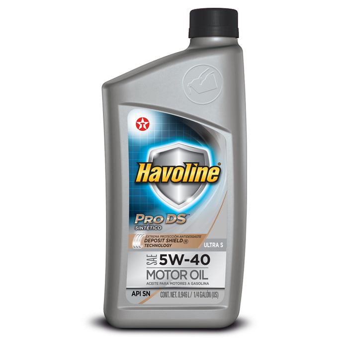 Havoline - Aceite 5w40 Ultra S Sintetico 1/4 ga