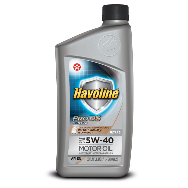 Havoline - Aceite 5w40 Ultra S Sintetico 1/4 ga