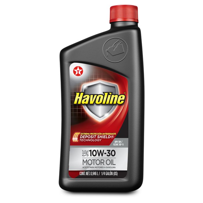 Havoline - Aceite 10w30 Premium Sae 1/4 gal