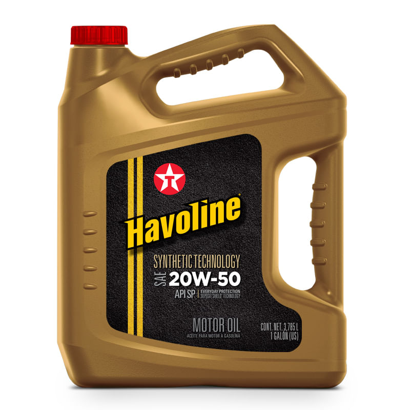 Havoline - Aceite 20w50 Synthetic Technology 1g