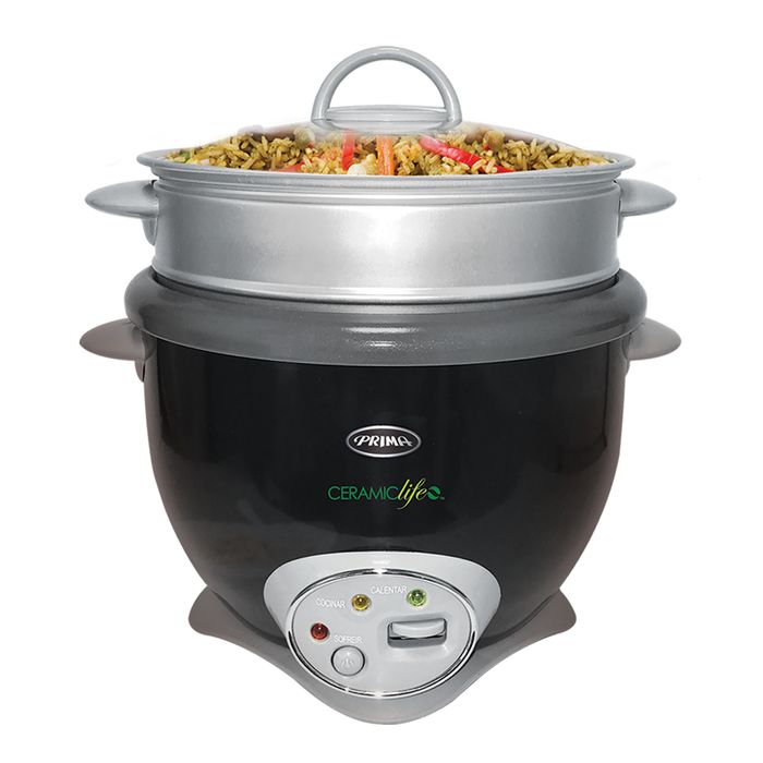 Prima - Olla Arrocera RC1022D | Blanco/Negro