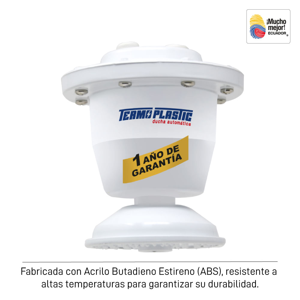 Termoplastic - Ducha Electrica Geiser Sierra 3,800W-110V | Blanco