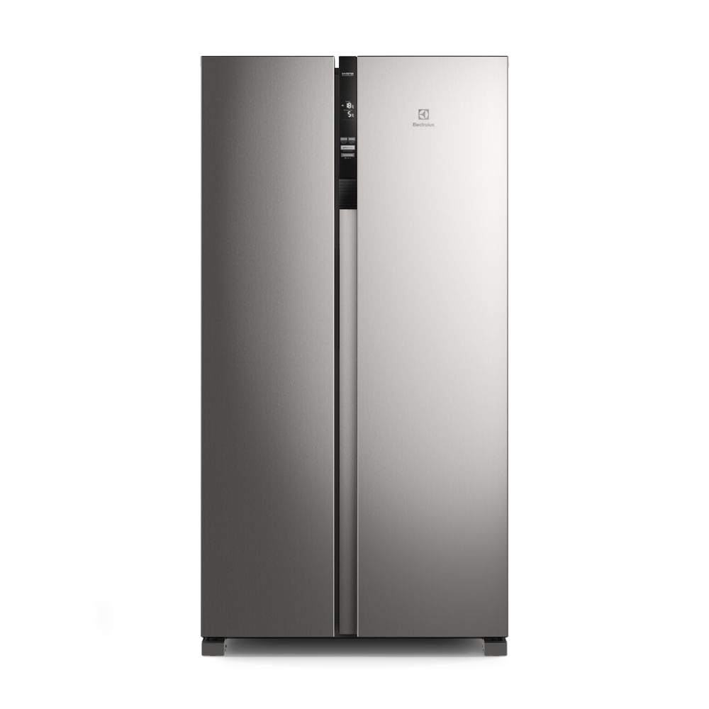 Electrolux - Refrigeradora Side by Side Inverter ERSA53V6HVG 532 Litros | Silver