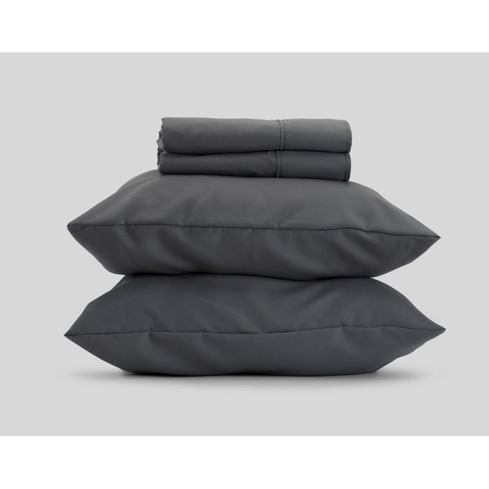 Kalido - Sábana Basics Microfibra Twin | Gris