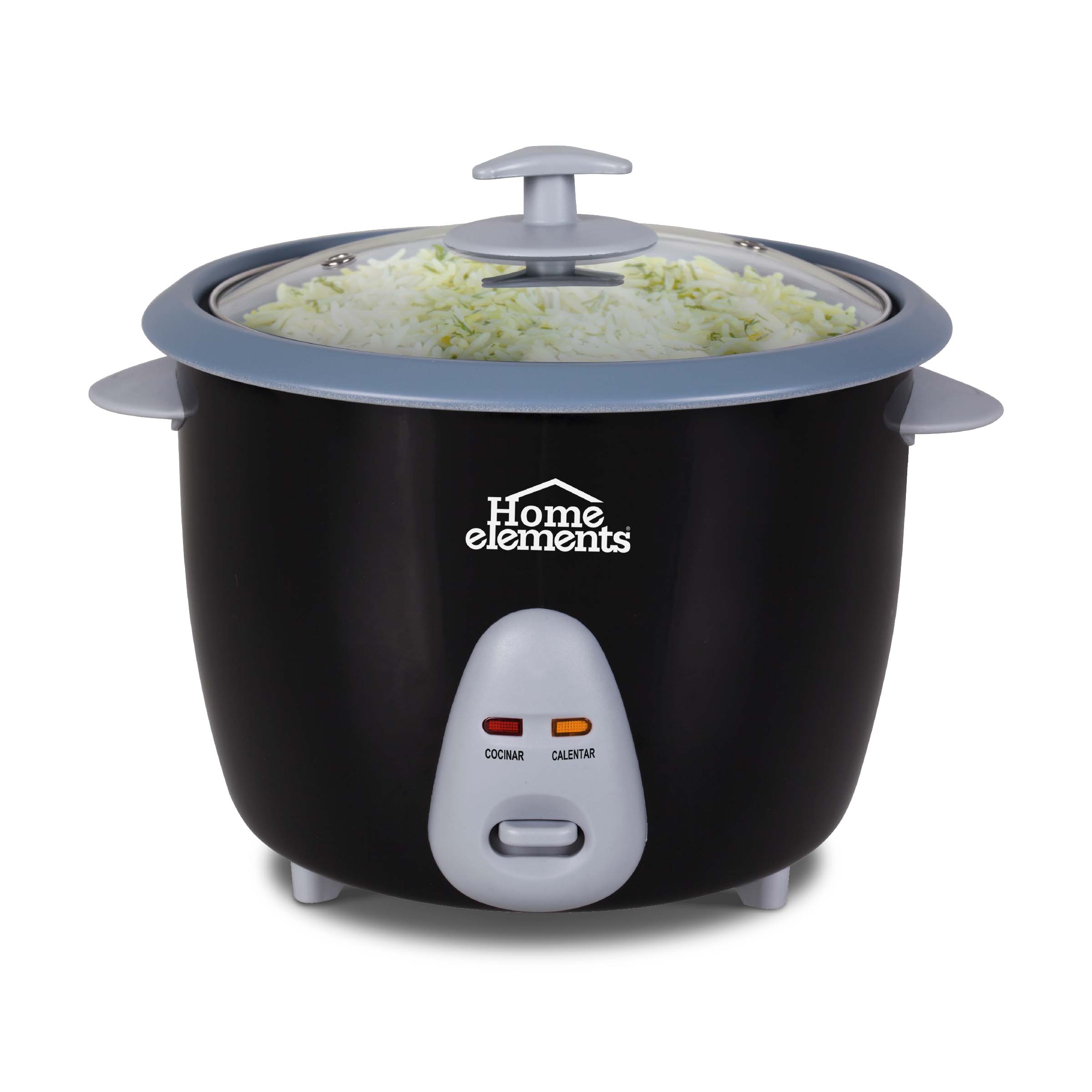 Home Elements - Olla Arrocera HEOA-18N 1.8 Litros| Negro