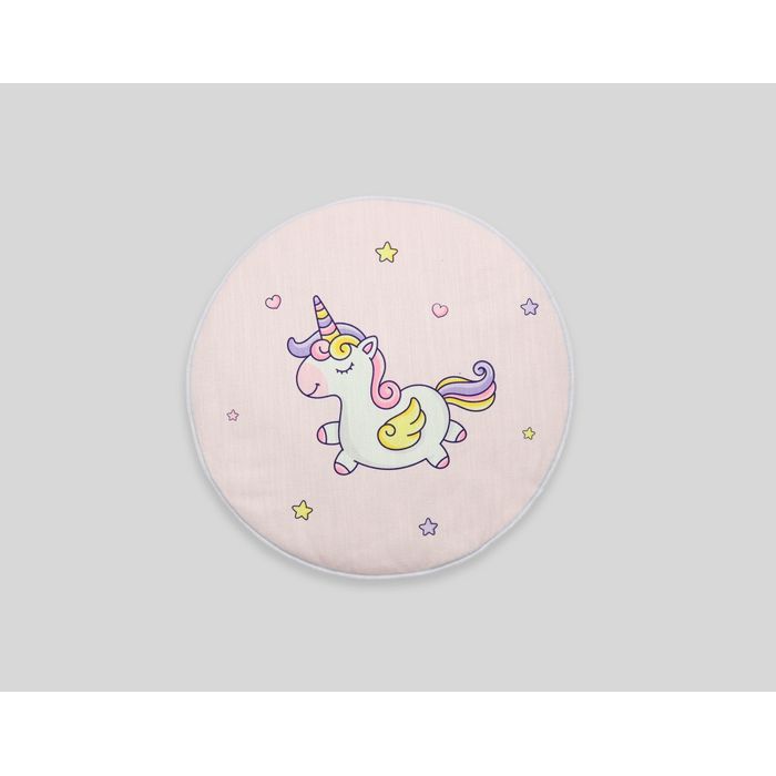 Kalido - Alfombra kids Baby Unicorn  72cm | Rosa