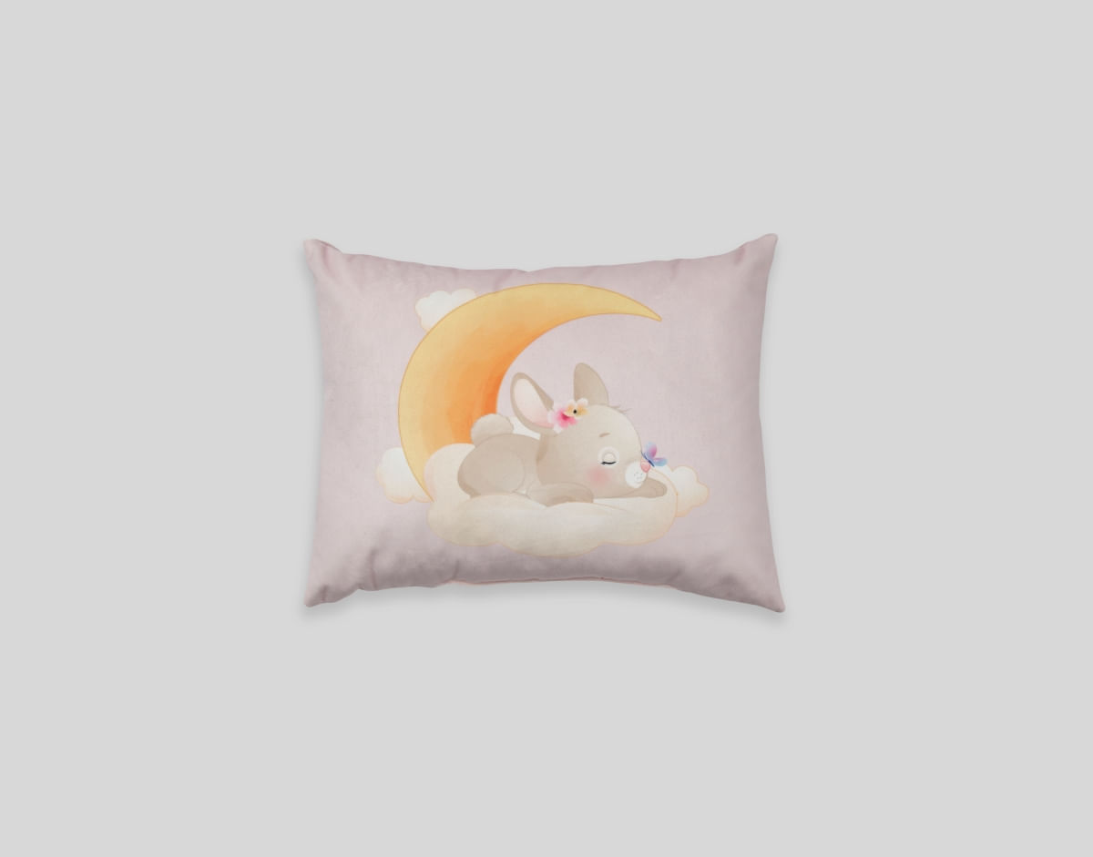 Kalido - Cojín Velvet Dreams Bunny | Beige