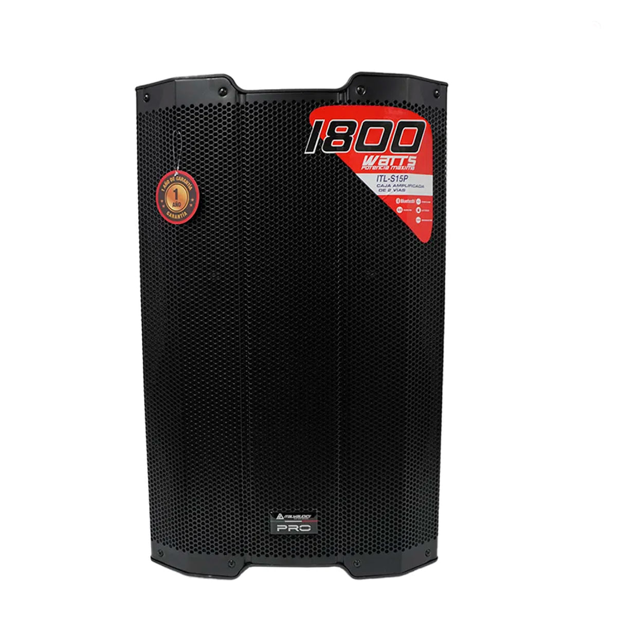 Italy Audio - Parlante Activo ITL-S15P | Negro