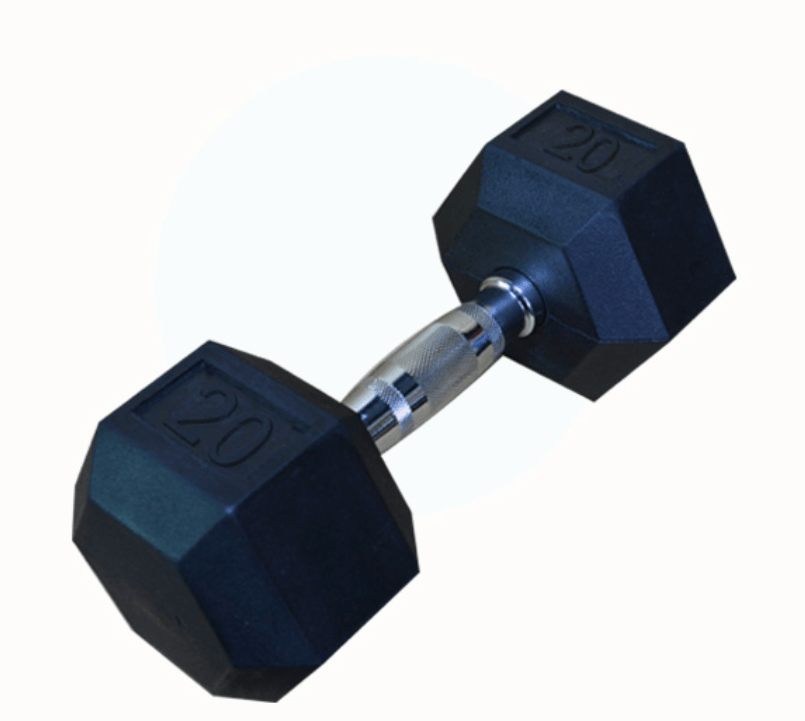 Active Life - Mancuerna Hexagonal Tpu 25LB | Negro