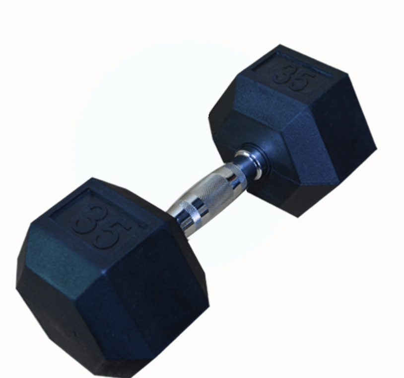 Active Life - Mancuerna Hexagonal Tpu 35LB | Negro