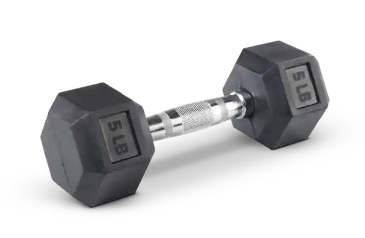 Active Life - Mancuerna Hexagonal Tpu 5LB | Negro