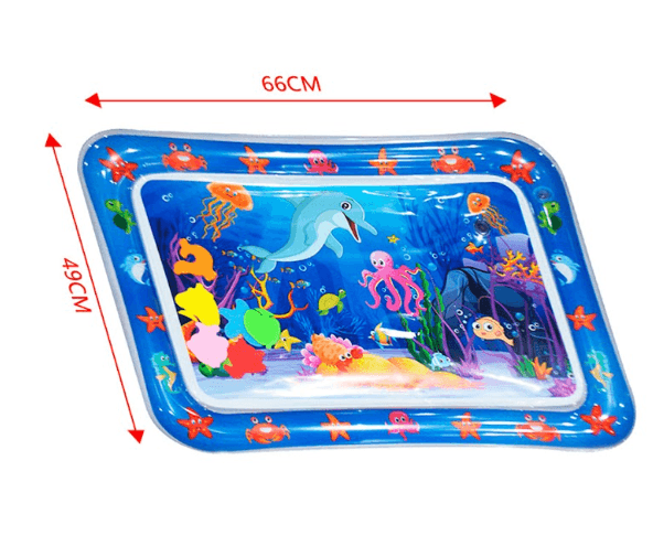 Upale - Alfombra  de Agua Playa Delfin Estimulacion Temprana | Celeste