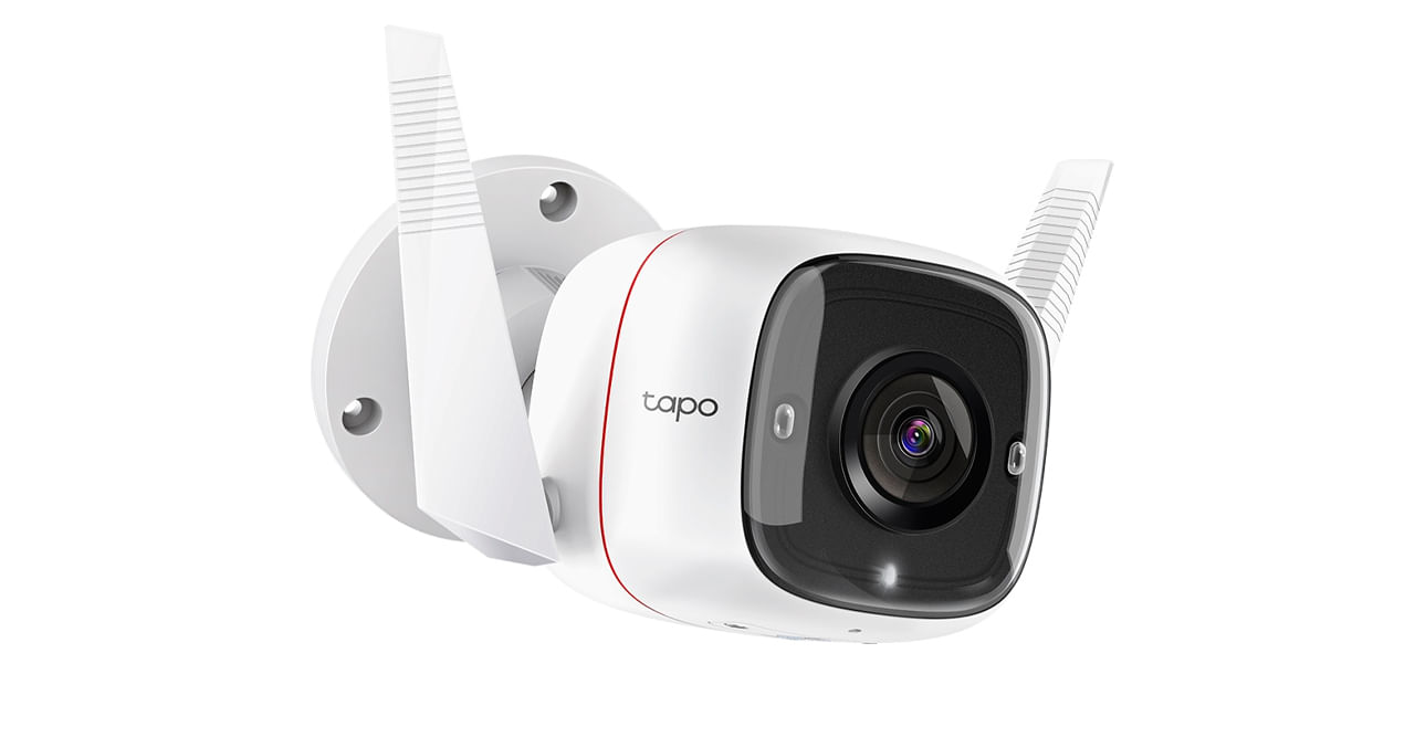 Tp-Link - Camara Exterior Smart Wifi TAPO HD 140 | Blanco
