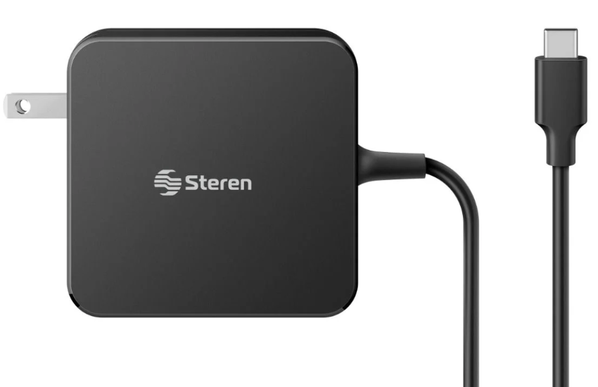 Steren - Cargador USB C Power Delivery 45W COM-1395 | Negro