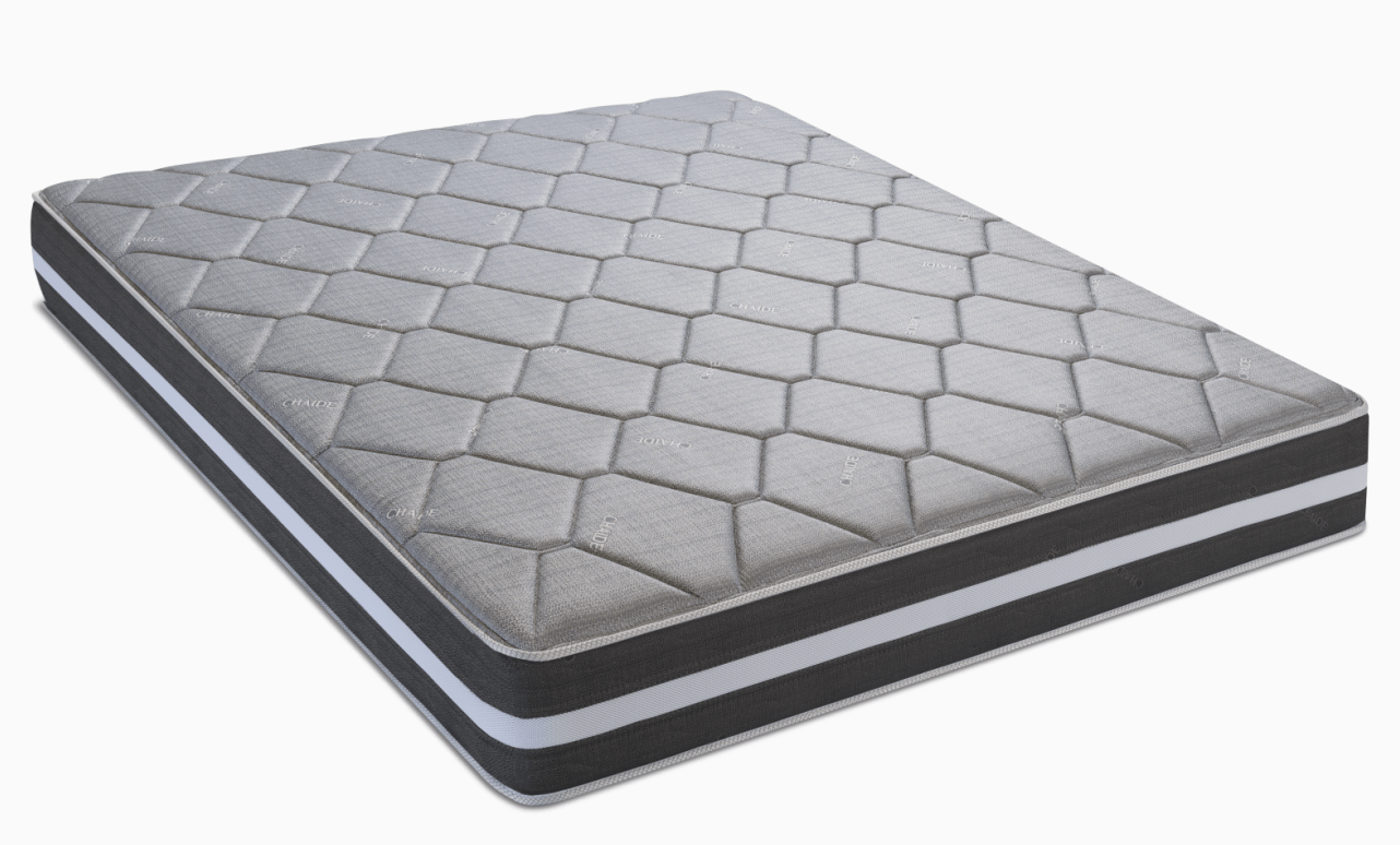 Chaide - Colchón Continental Lujo Tradición 3.0 Plazas | Gris