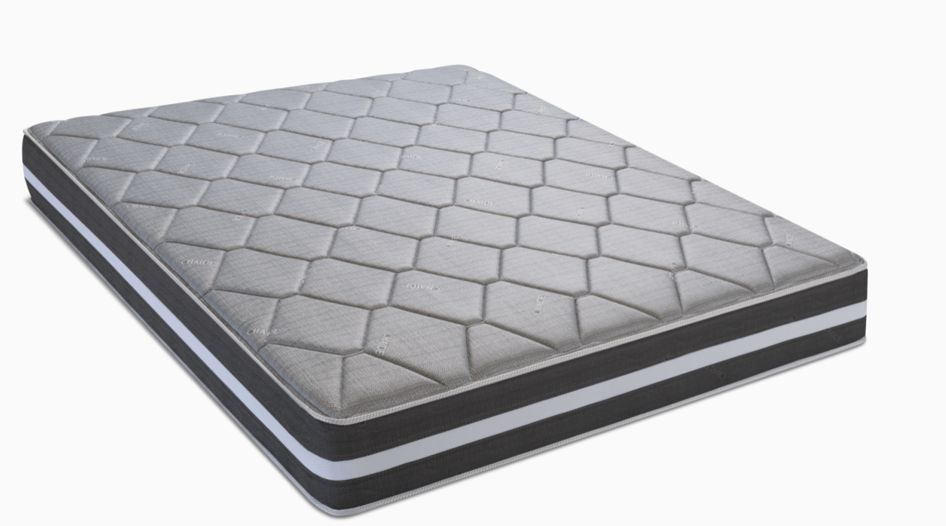 Chaide - Colchón Continental Lujo Tradición 2.0 Plazas | Gris