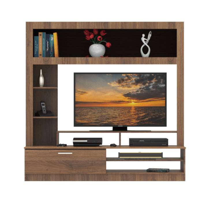 Centro de Entretenimiento 51-60 PULGADAS ESPARTA-MD | Cafe Oscuro