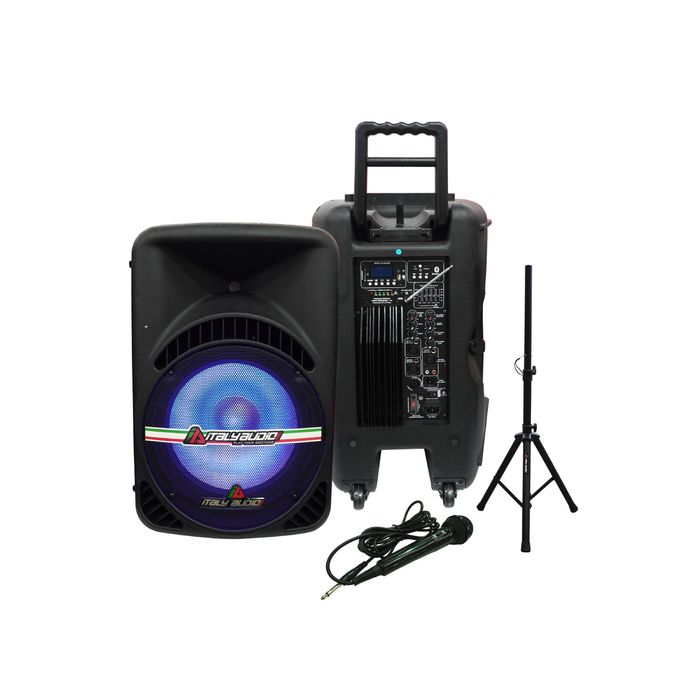 Italy Audio - Parlante Elite15Usb-Aled | Negro