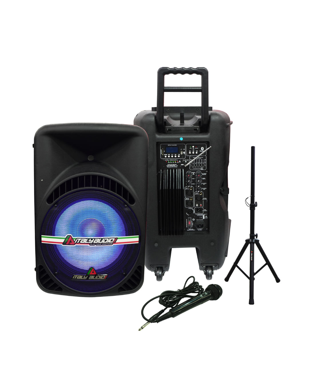 Italy Audio - Parlante Elite15Usb-Aled | Negro