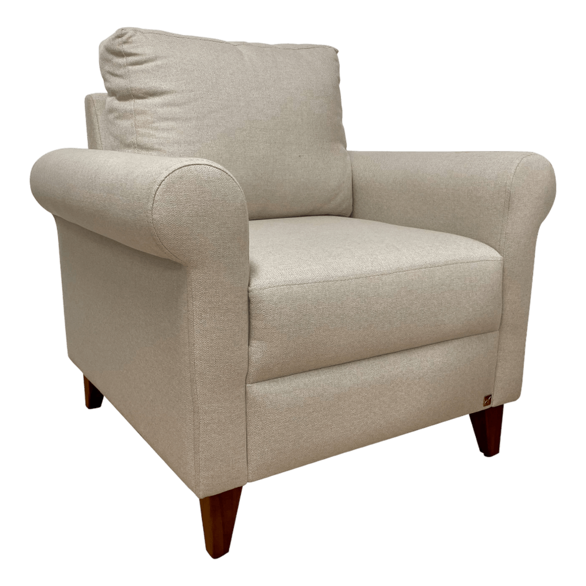 Sillón Poltrona Mx Muebles Madrid-Cn/5183 | Crema