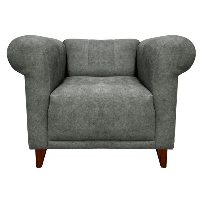 Sillón Poltrona Mx Muebles Barcelona-Cn/5226 | Gris