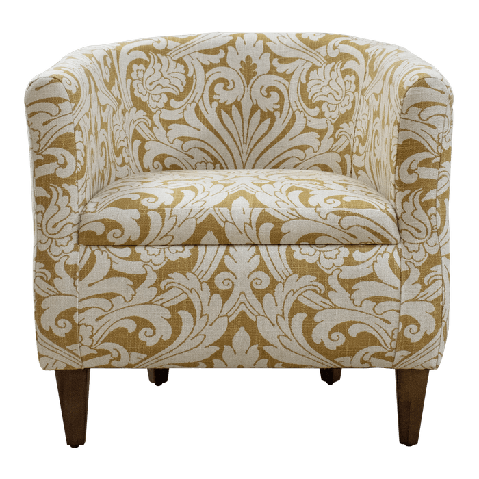 Sillón Poltrona Mx Muebles Atenas-Cn/1014 | Mostaza