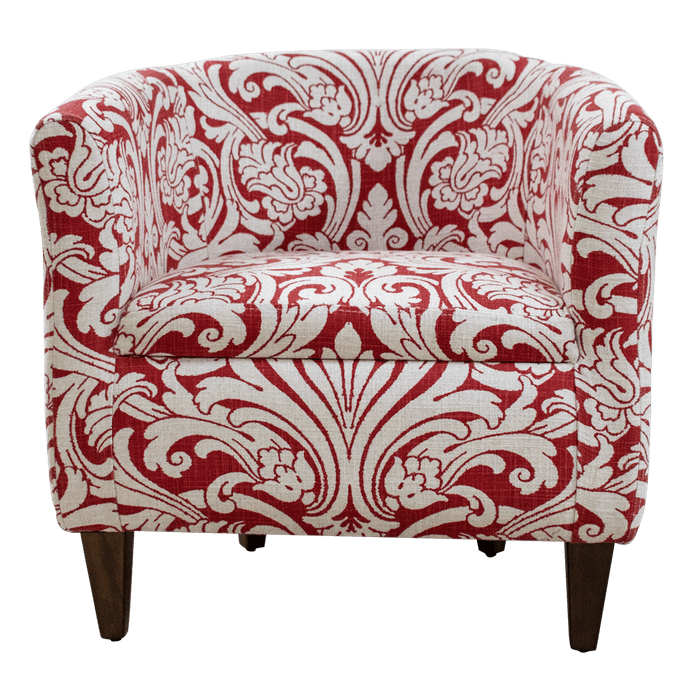 Sillón Poltrona Mx Muebles Atenas-Cn/1015 | Rojo