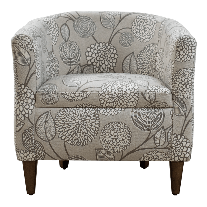 Sillón Poltrona Mx Muebles Atenas-Cn/1182 | Gris