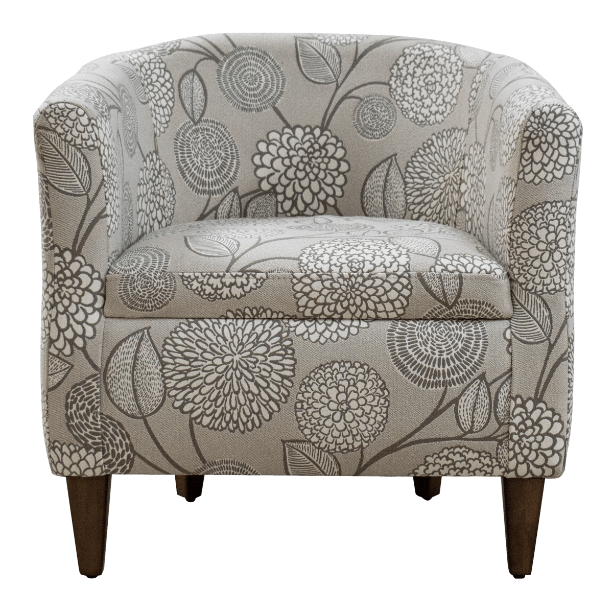 Sillón Poltrona Mx Muebles Atenas-Cn/1182 | Gris