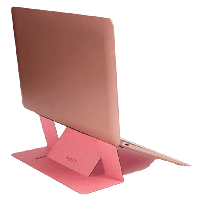 Moft - Soporte para Computador Portatil Version Adhesivo | Rosado