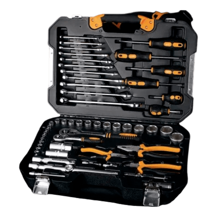 Set Herramientas Mando Elan Tools 1/4-1/2 55Pcs
