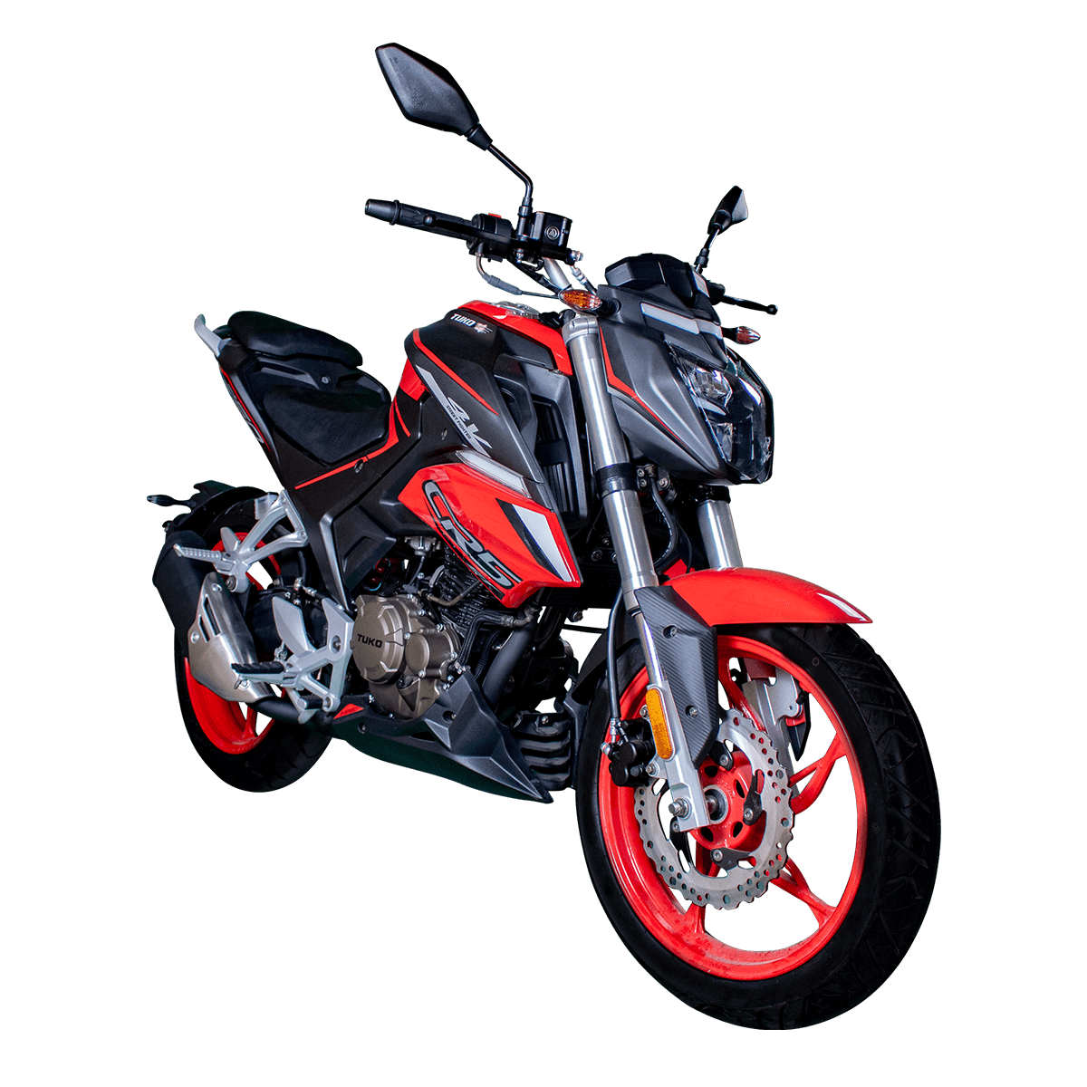 Moto Deportiva Tuko Tk-Cr5 Gt 4V Rojo 2026