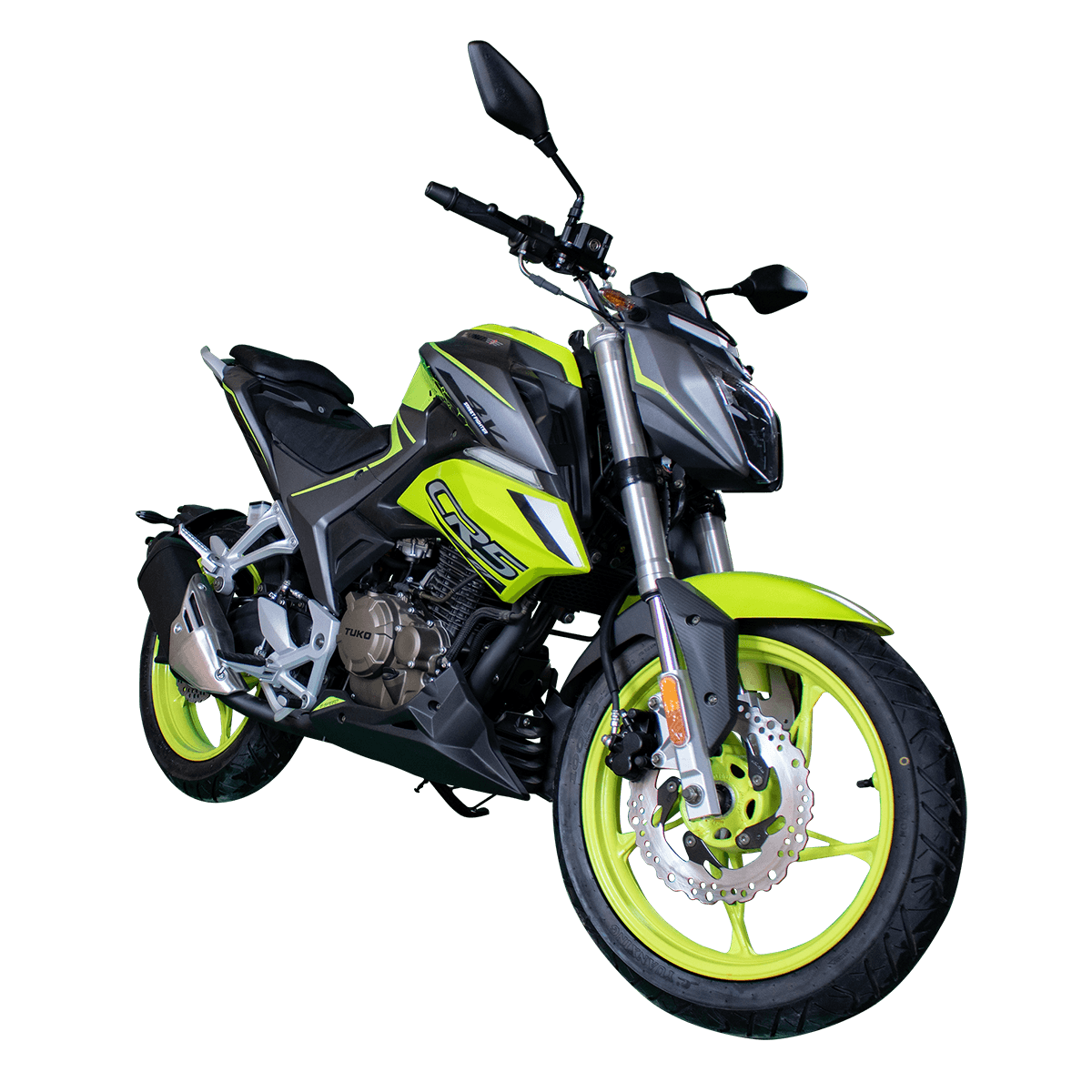 Moto Deportiva Tuko Tk-Cr5 Gt 4V Plomo 2026