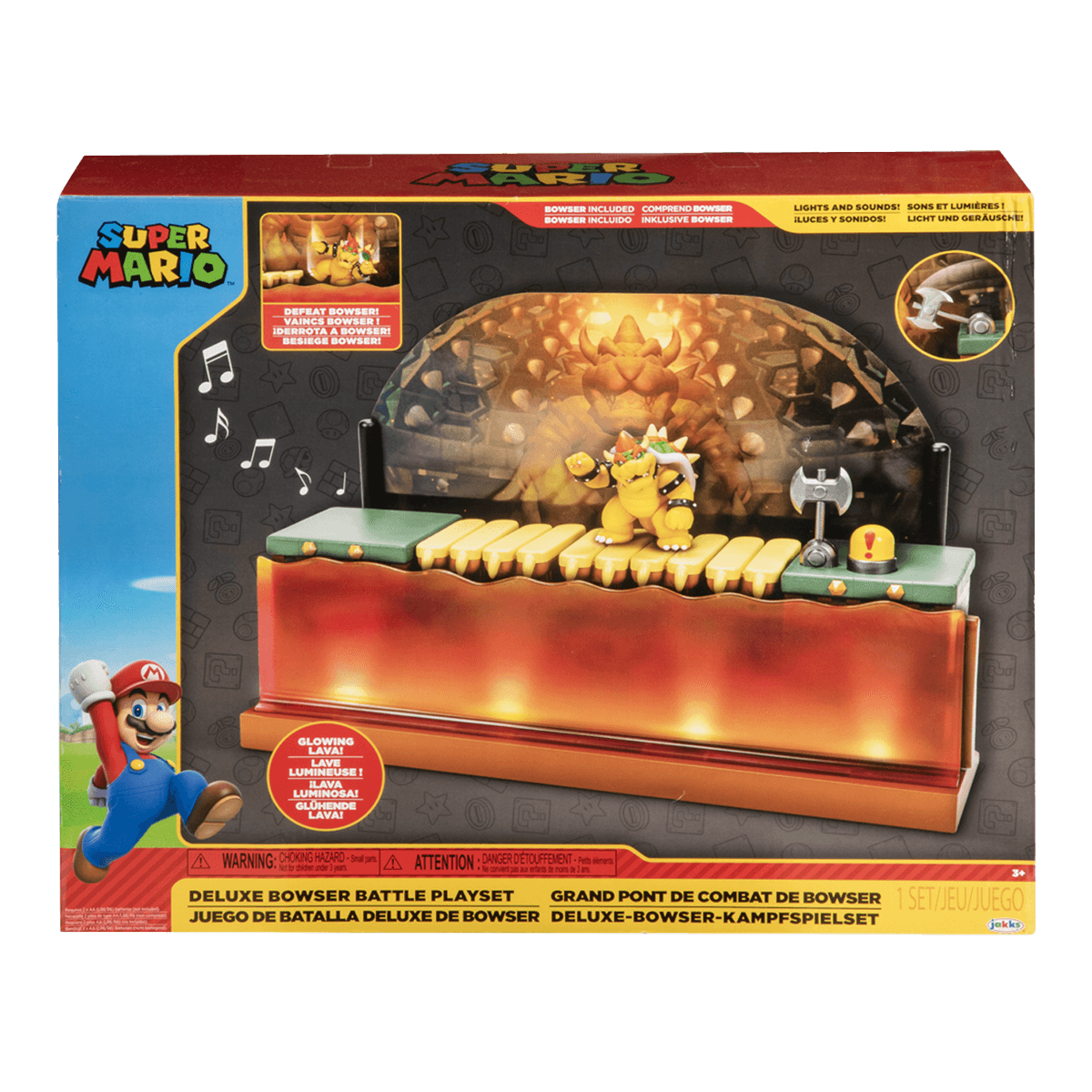 Playset Nintendo Lucha de Bowser C/Mario