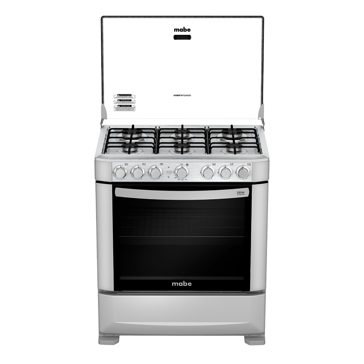 Cocina a Gas Mabe Em7610Sg0 6Q 32P Croma