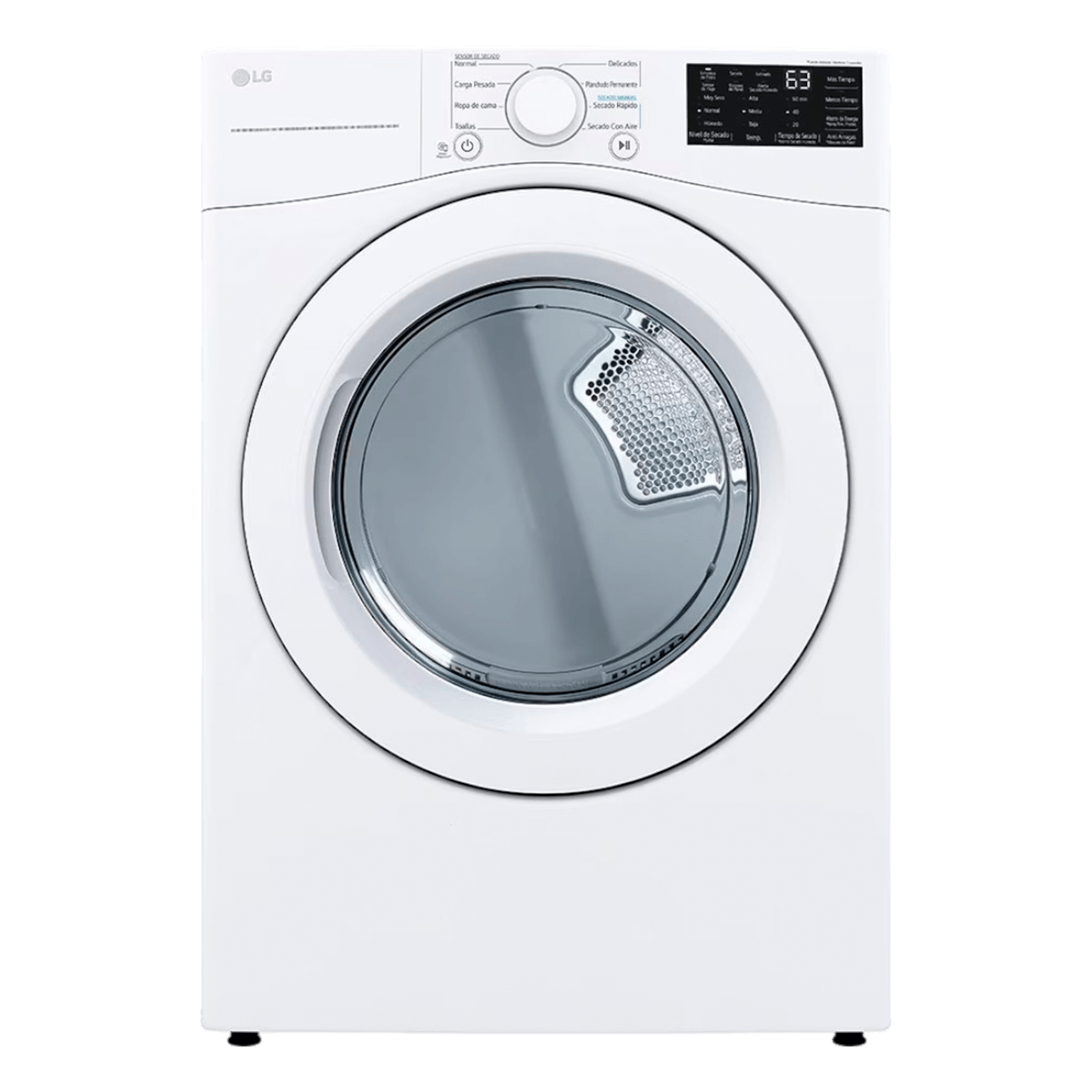 Secadora Eléctrica LG Df50Wv2S6We 25Kg