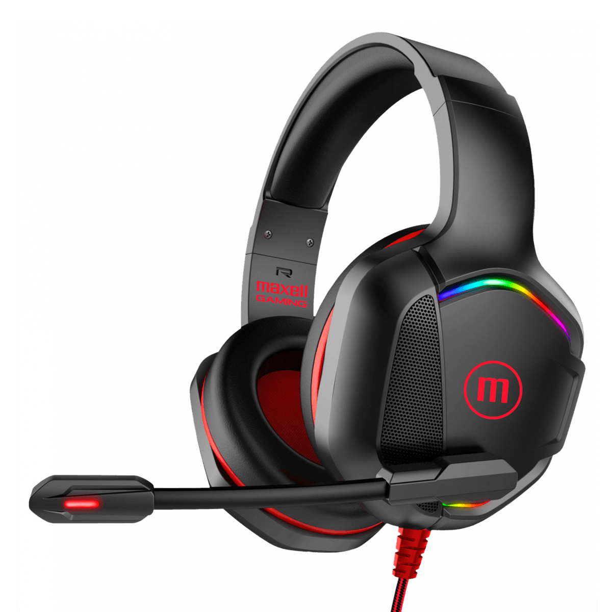 Audífonos Gaming Maxell FORCE GAMING HEADSET Negro