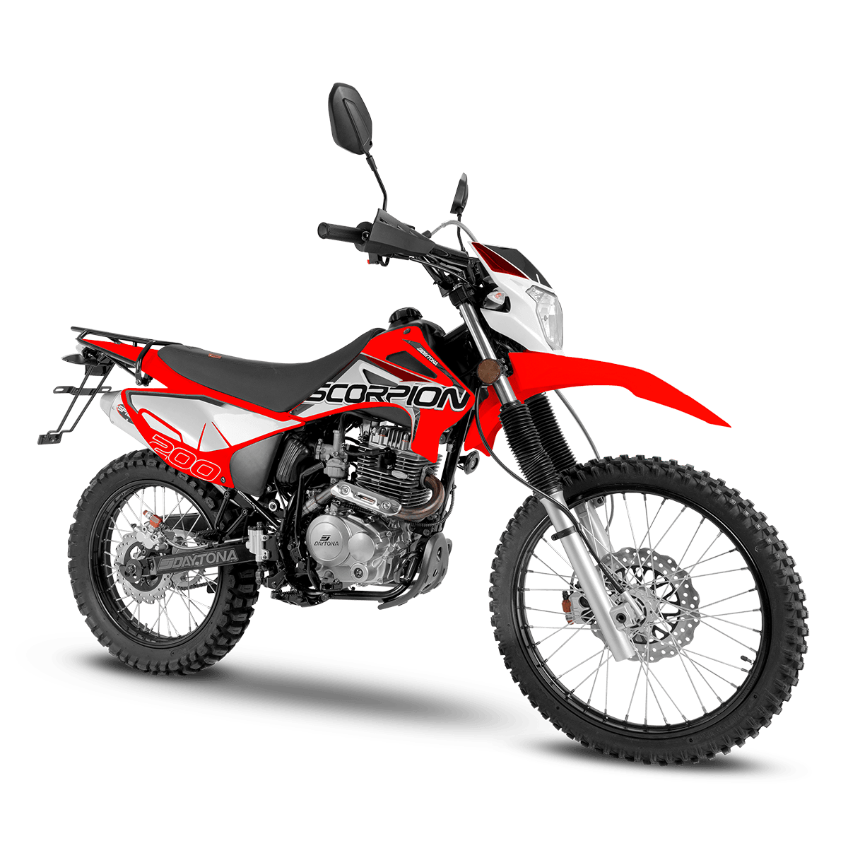 Moto Dp Daytona Dy200 Scorpion Rojo 2026