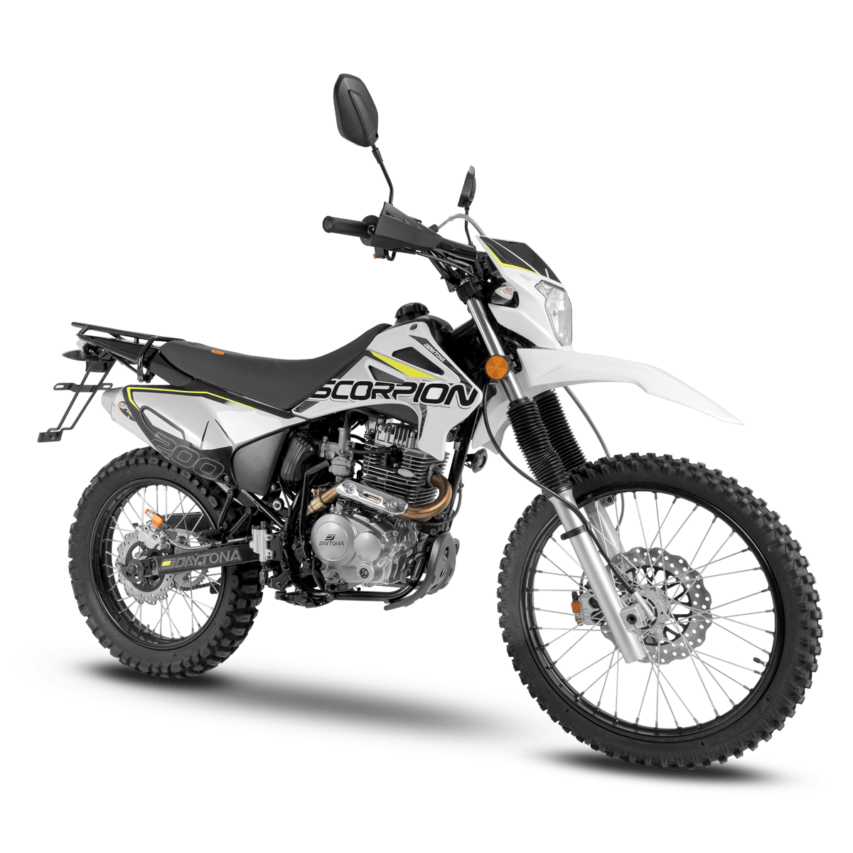 Moto Dp Daytona Dy200 Scorpion Blanco 2026