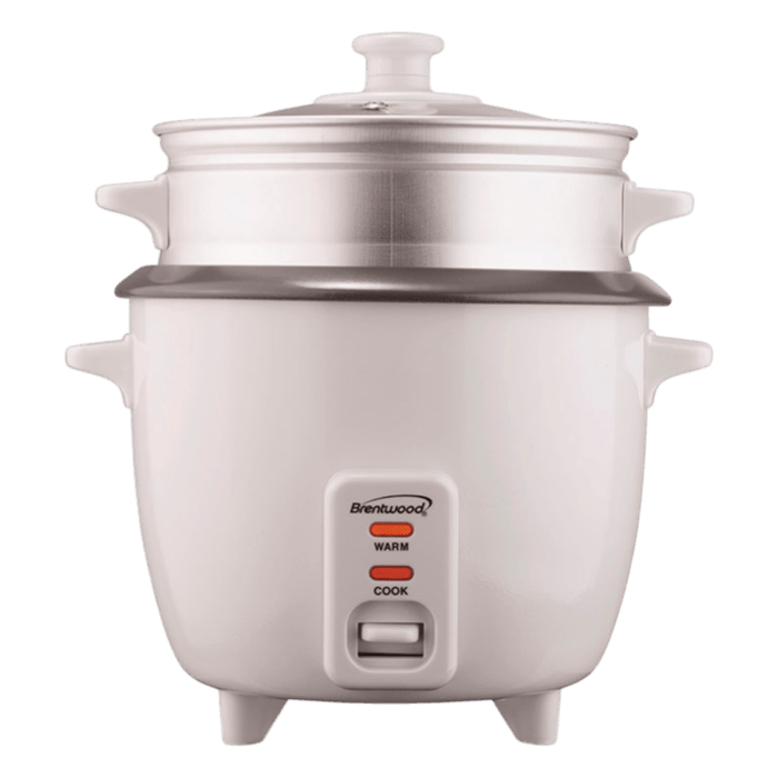 Olla Arrocera + Vaporera Brentwood ts-600S Blanco