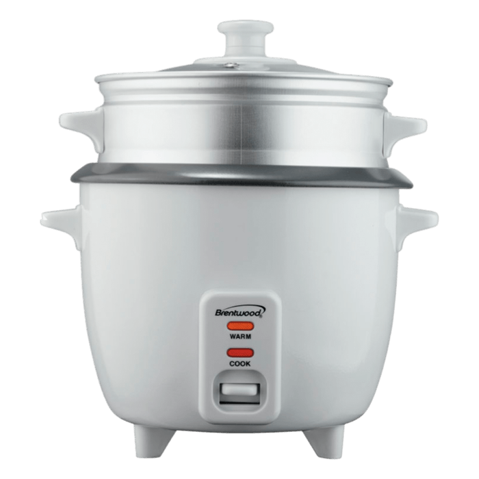 Olla Arrocera Brentwood Antiadherente Ts-380S Blanco