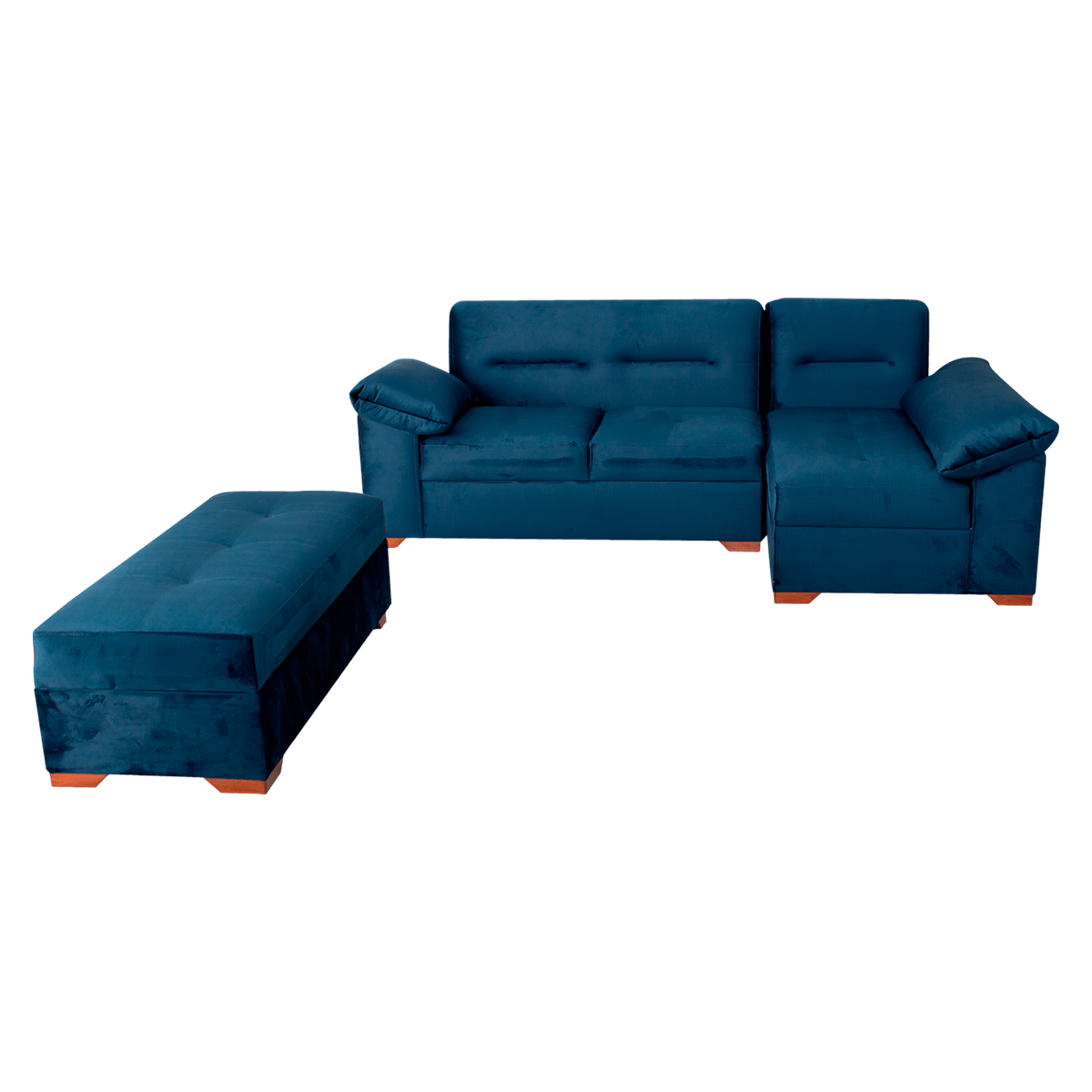 Sofácama Mx Muebles Roma Azul