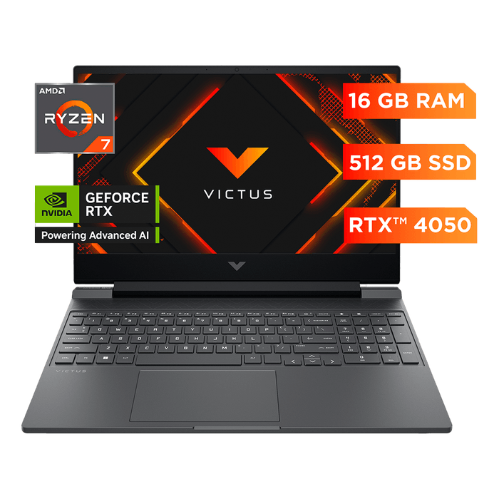 Laptop Gamer HP R7 Victus 15-Fb3022La - 15.6" | 16/512GB