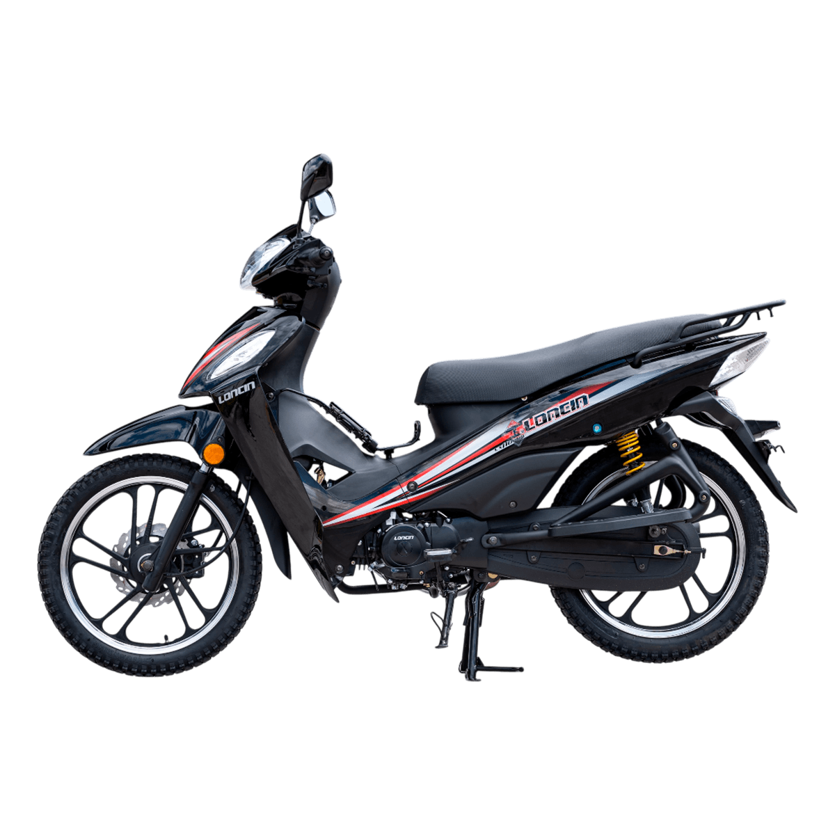 Moto Scooter Loncin Lx110-13A Negro 2026