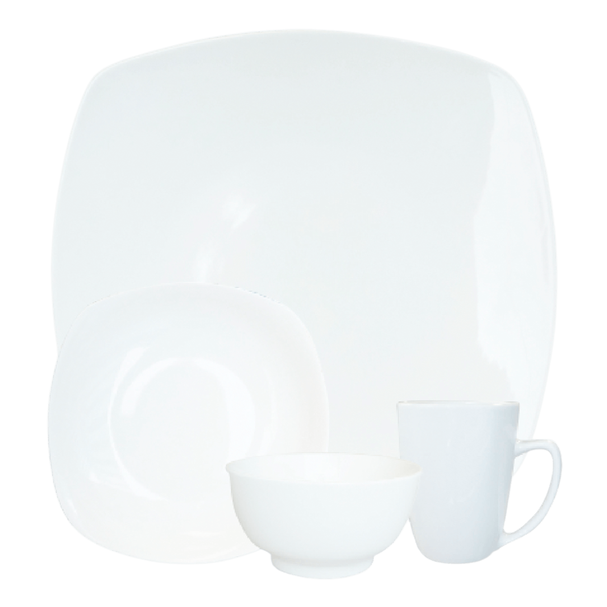 Juego de Vajilla Master Kitchen 84515-051 Blanco