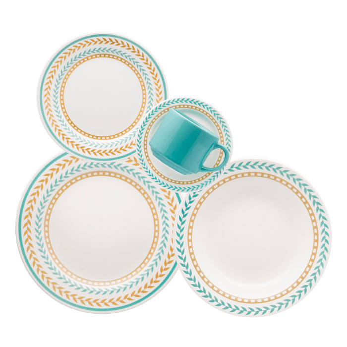 Juego de Vajilla Oxford 103726 Multicolor